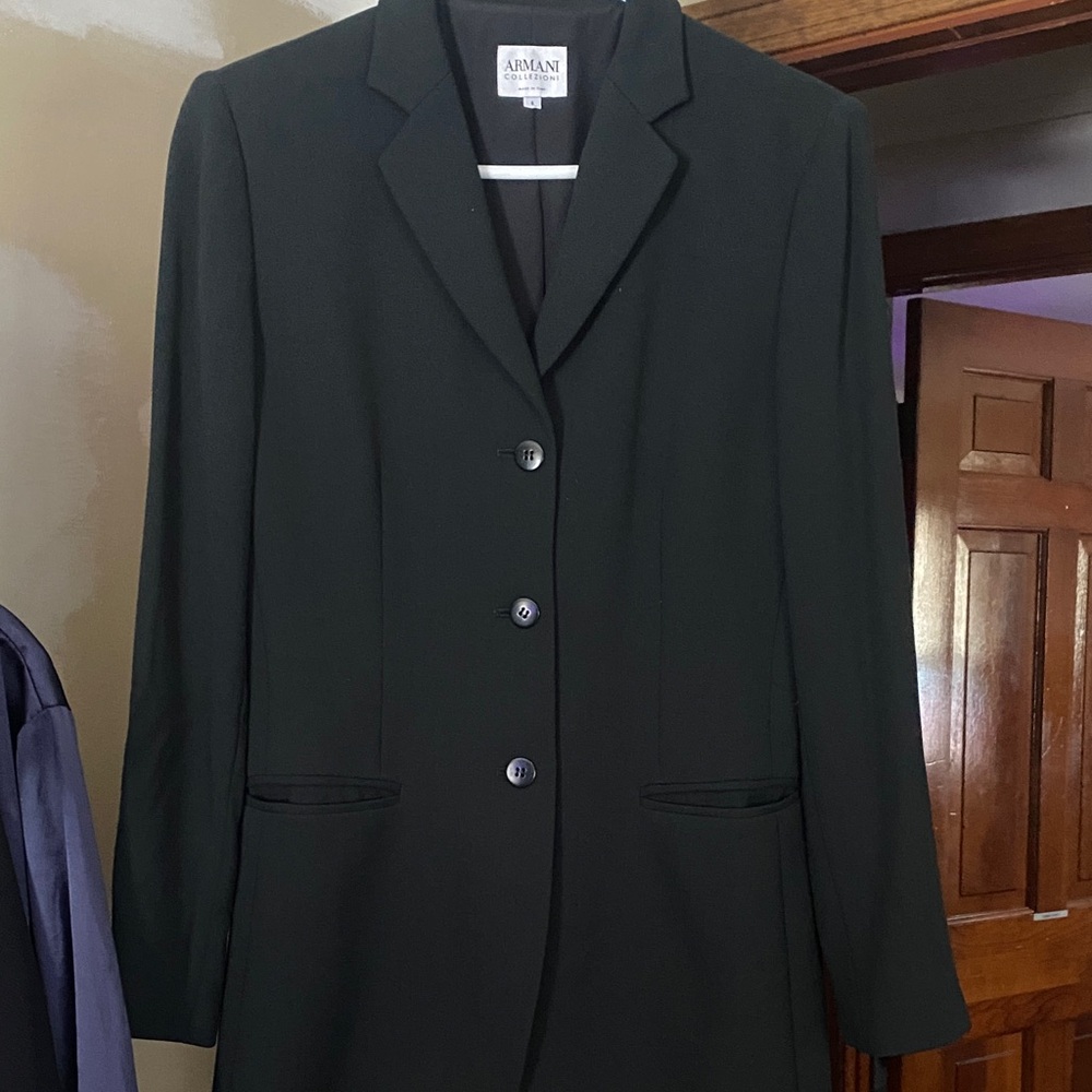 Giorgio Armani Women's Black Blazer